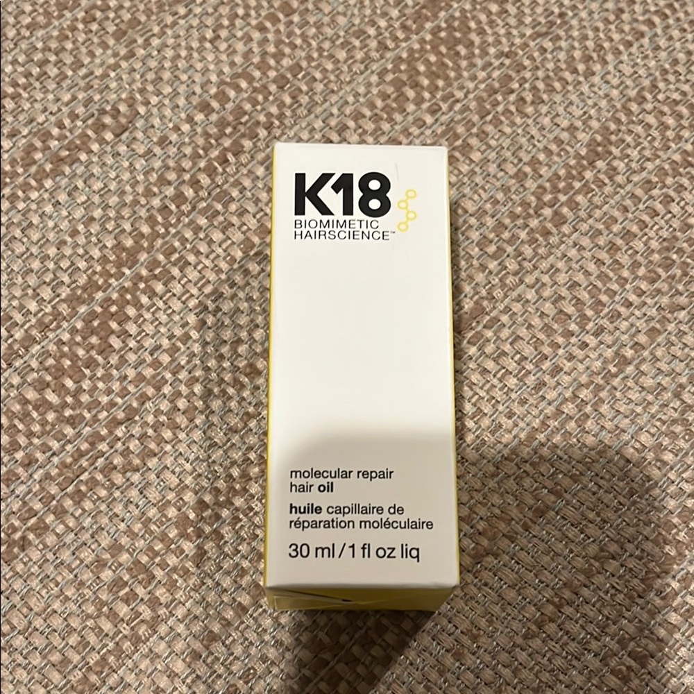 New K18 Biomimetic Hairscience Molecular Repair Hair Oil - 30ml/1 fl oz liq